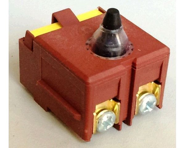 Кнопка для болгарки кубик с листками и конденсатором AZT