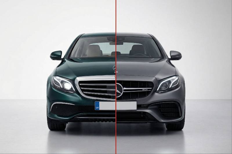 Комплект обвісів AMG E63 (для 2016-2020) Mercedes E-сlass W213 2016-2023 рр.