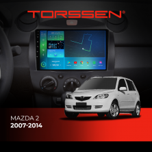 Штатная магнитола Torssen Mazda 2 07-14 F96128 4G Carplay