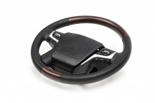 Кермо в зборі (темне дерево) Toyota Land Cruiser 200 2007-2021 рр.