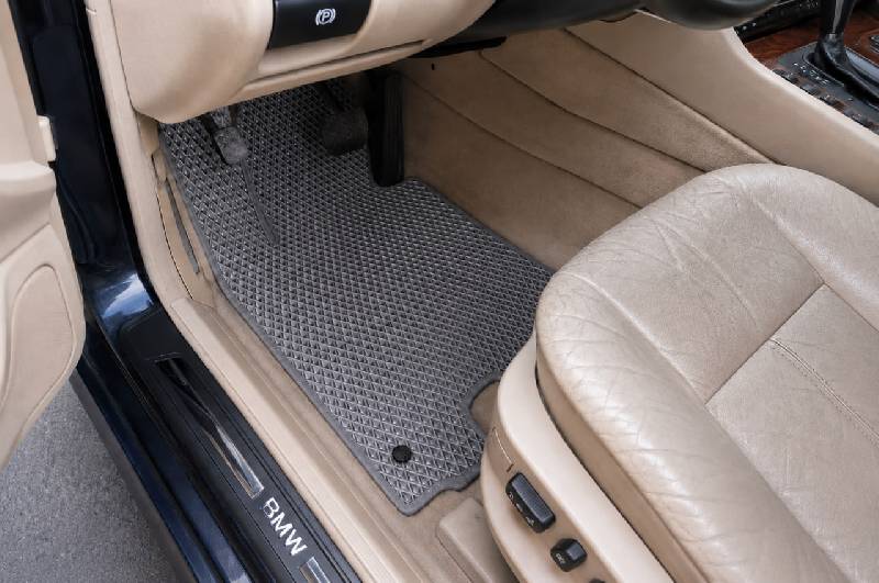 Килимки (EVA, сірі) BMW 7 серія E38 1994-2001 рр.