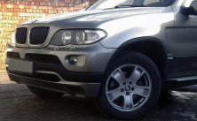 Накладка на передній бампер (2003-2006, під фарбування) для BMW X5 E53 рр