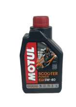 Олія 4T, 1л (синтетика, 5W-40, Scooter Power, API SN/SM/SL/SJ) MOTUL (#105958) VV