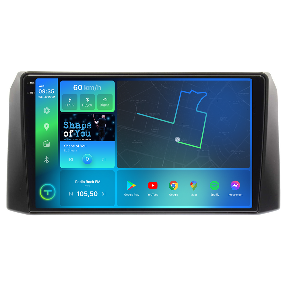 Штатна магнітола Torssen 2K UAZ Patriot F98256 4G Carplay DSP