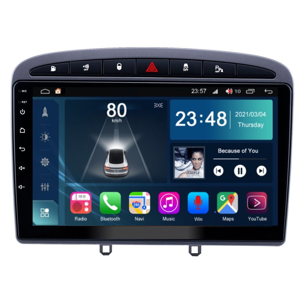Штатна магнітола Torssen Peugeot 308/408 FL9 4+64Gb 4G Carplay DSP