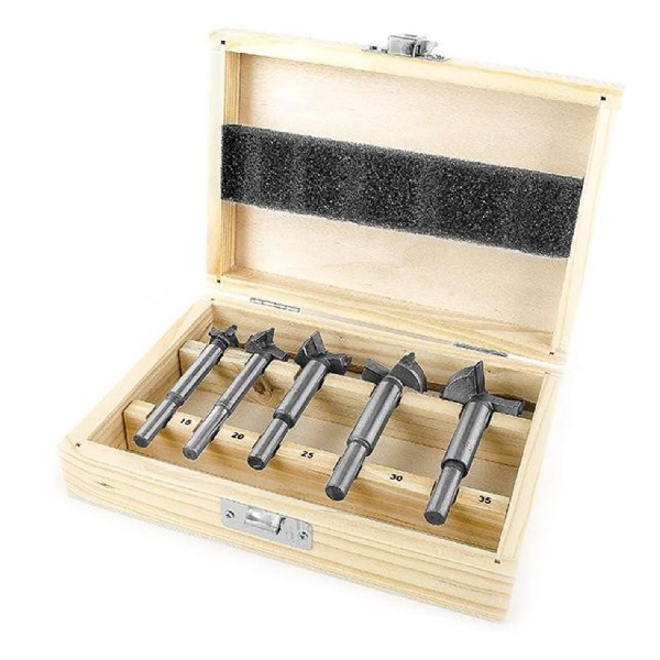 Набор фрез Форстнера, 5 шт