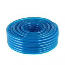Шланг для води тришаровий, синій, 3/4, 50 м, армований, PVC