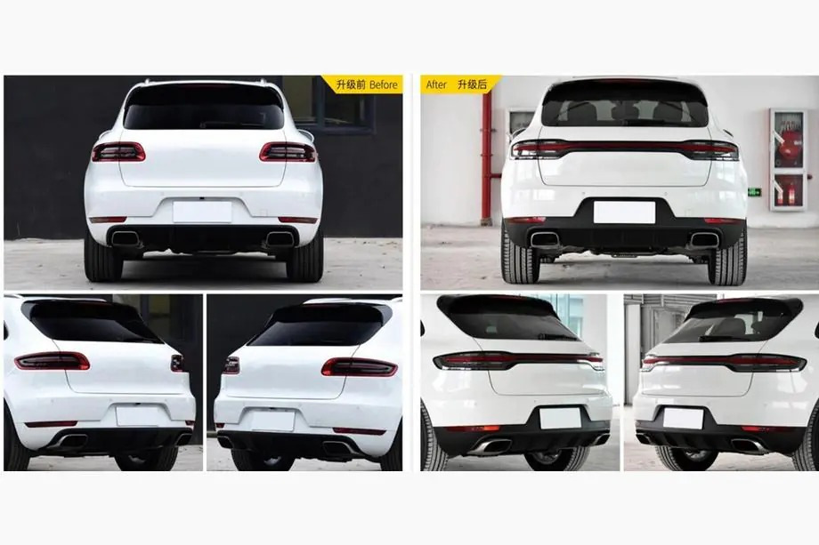 Рестайлінг задньої частини Porsche Macan 2014-2024 гг.