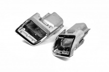 Насадки Autobiography (2 шт, нерж) Range Rover III L322 2002-2012 рр.