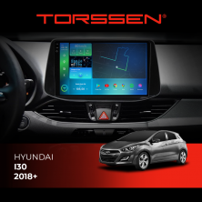 Штатна магнітола Torssen 2K Hyundai I30 18+ F9432 4G Carplay DSP