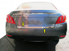 Кромка багажника (нерж) Peugeot 508 2010-2018 рр.