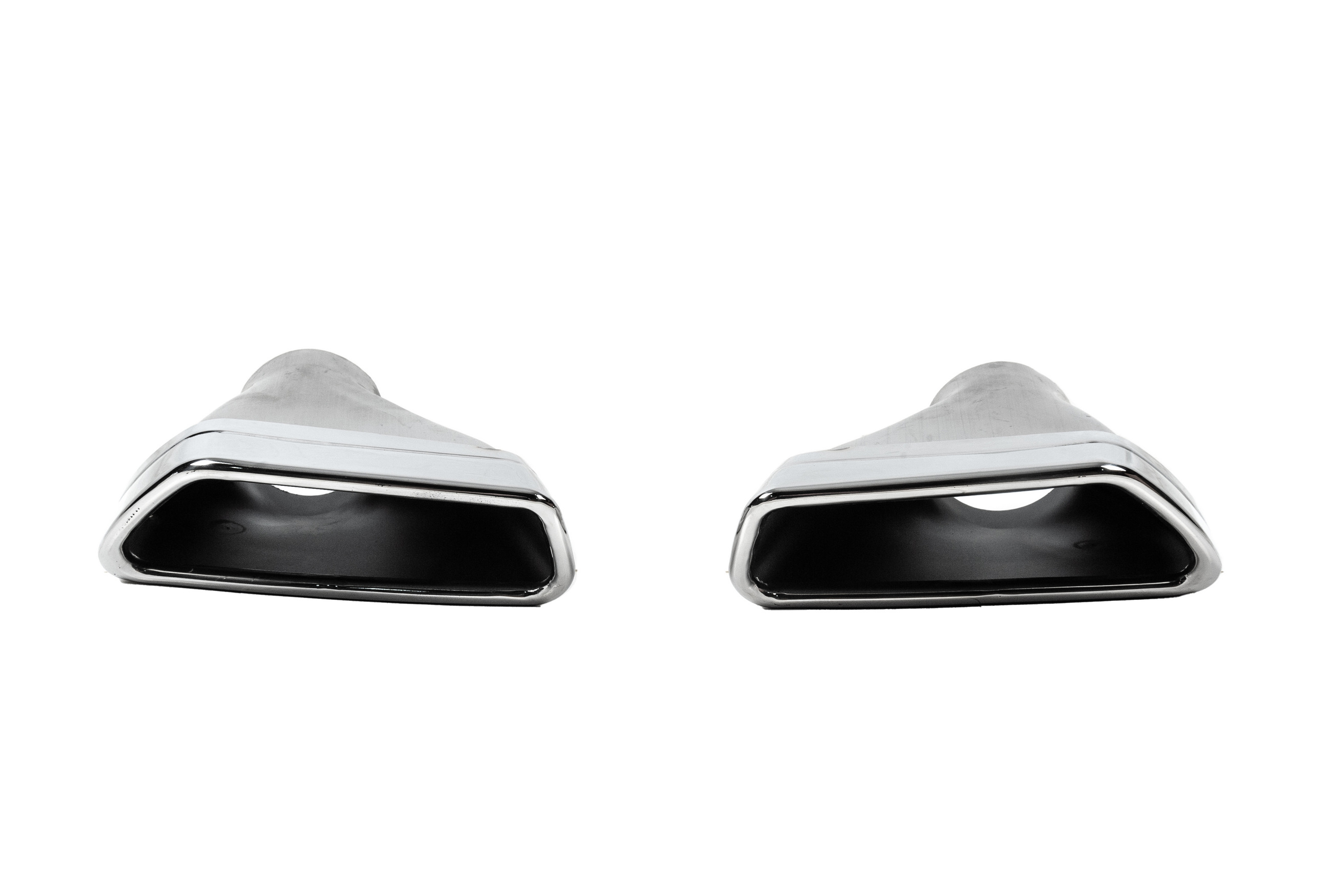 Насадки на глушитель M-Performance Silver (2 шт) BMW 5 серия G30/G31 2017–2023 гг.
