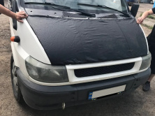 Чохол капота (2000-2006, шкірозамінник) Ford Transit 2000-2014 рр.