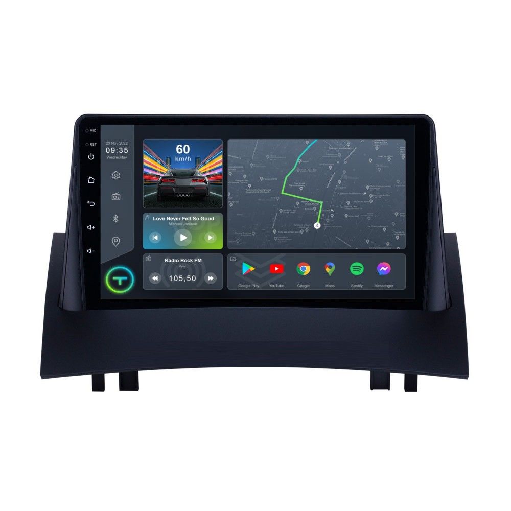 Штатная магнитола Torssen Renault Megane 2 F96128 4G Carplay DSP