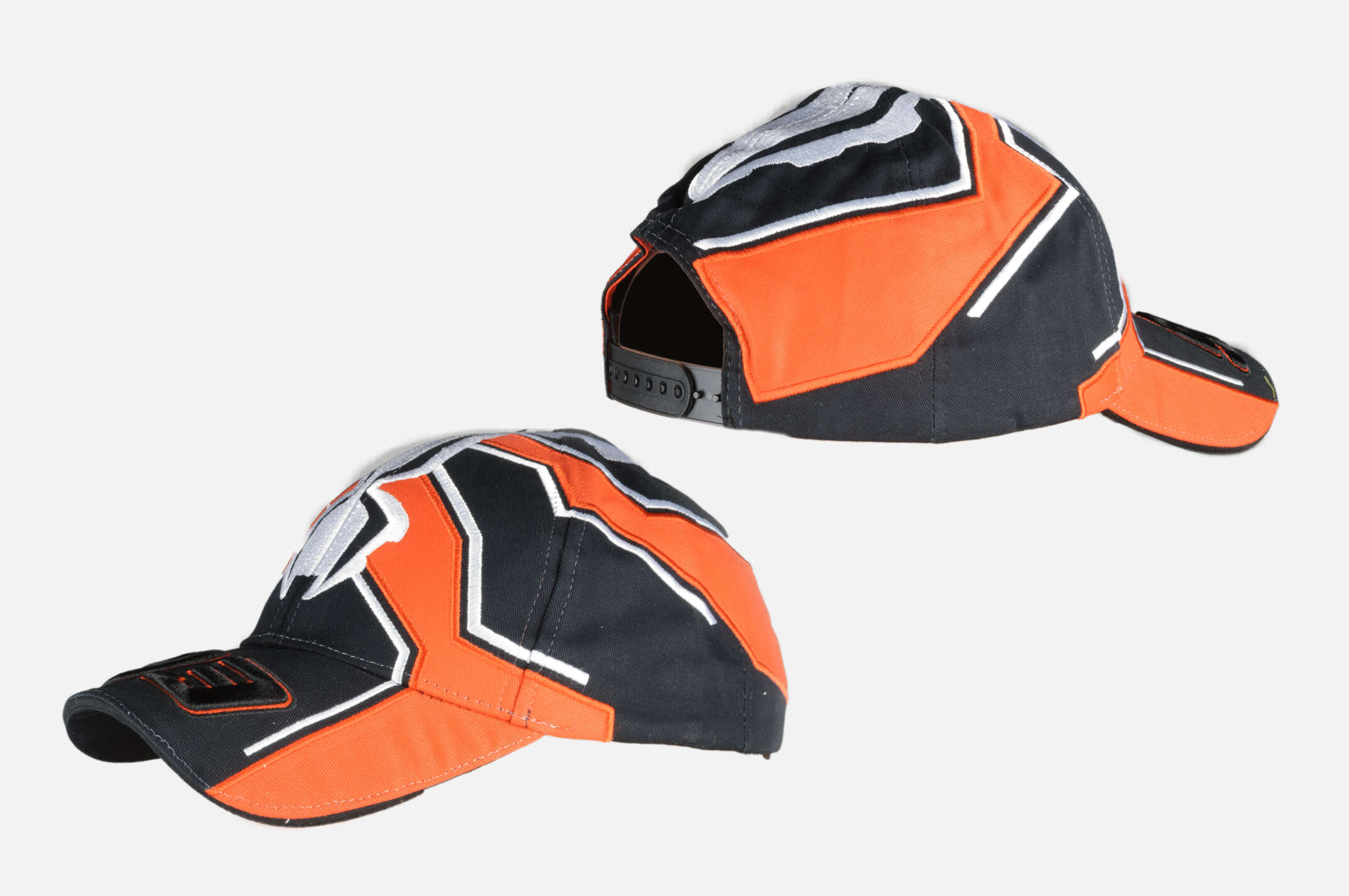 Бейсболка 93 MARC MARQUEZ (черно-красная 100% хлопок)