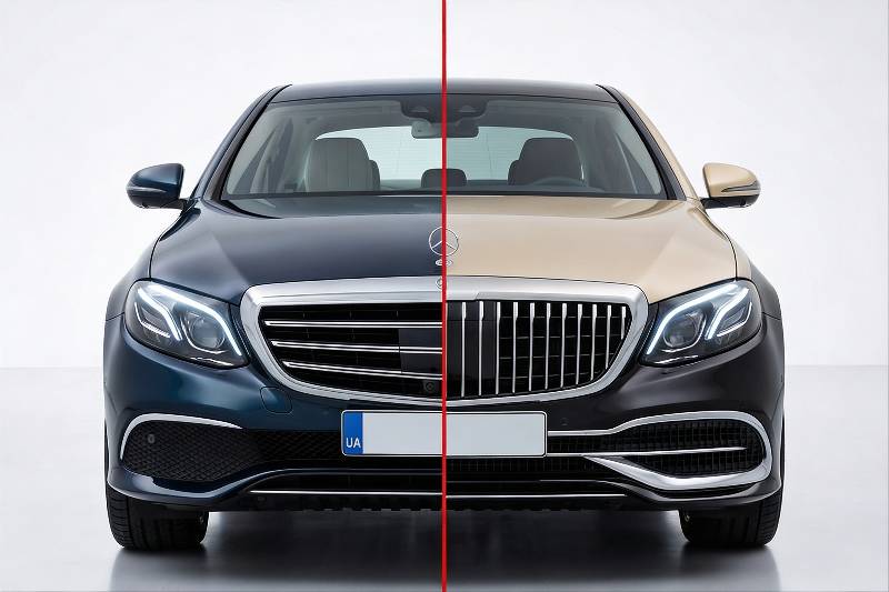 Комплект обвісів Maybach (для 2016-2020) Mercedes E-сlass W213 2016-2023 рр.