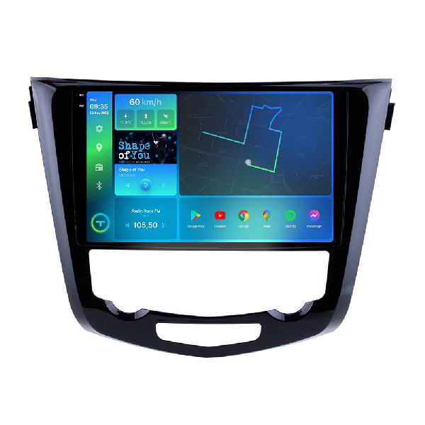 Штатна магнітола Torssen 2K DTS Nissan Xtrail/Qashqai 2013+ climate F10432 4G Carplay DSP