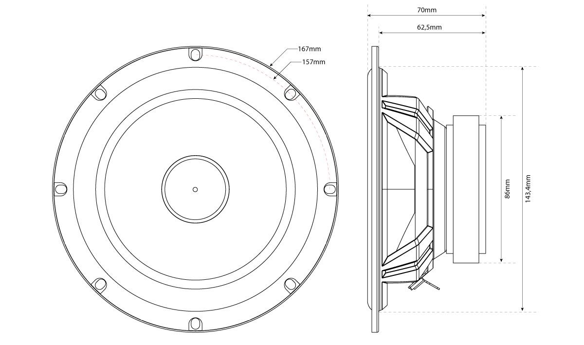 Компонентна акустика MTX TX265S