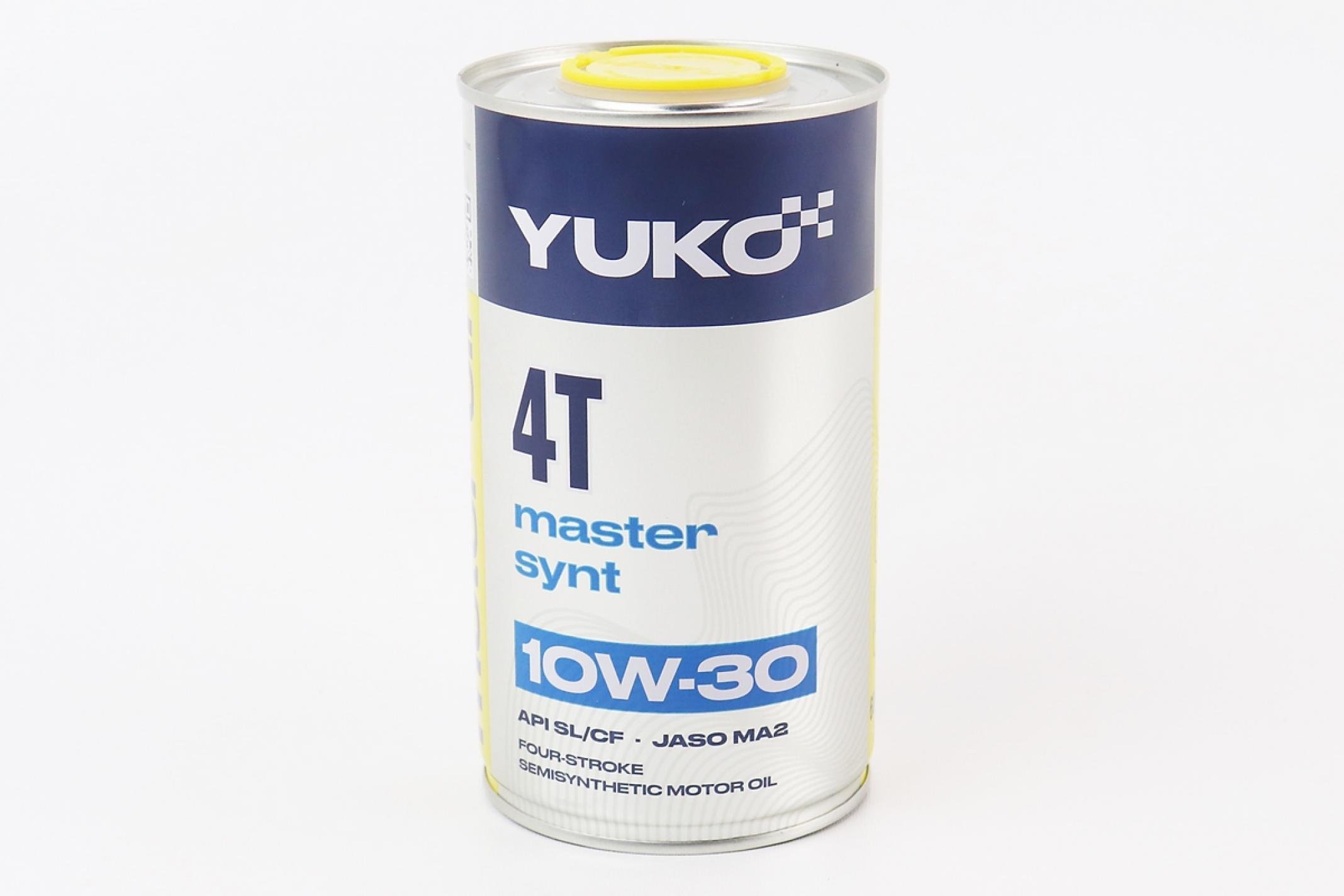 Масло 4T 10W-30 - напівсинтетична універсальна `Master SYNT`, 0,6L Metal KS