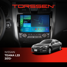 Штатна магнітола Torssen Nissan Teana L33 2013- NF10 Carplay