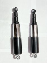 Амортизаторы (пара) ЯВА 320mm, регулируемые, закрытые, черные NDT