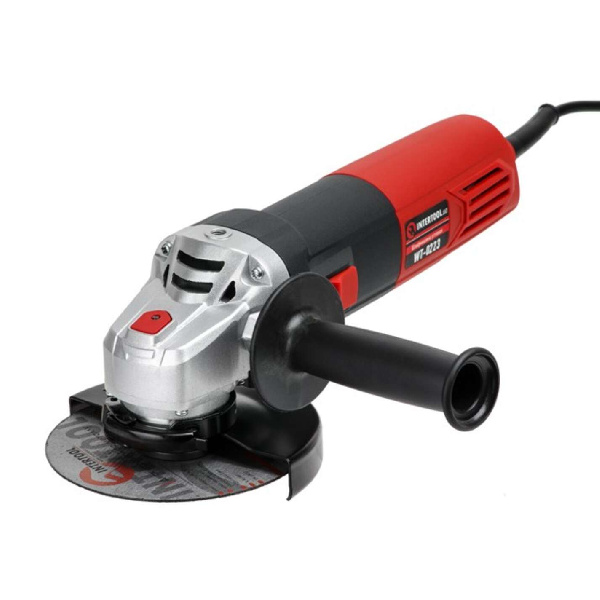 Шлифмашина угловая 1100Вт, диаметр круга 125мм, 3000-12000 об/мин