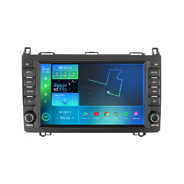Штатна магнітола Torssen Mercedes B200/Vito/Sprinter/Crafter F7432 4G Carplay DSP