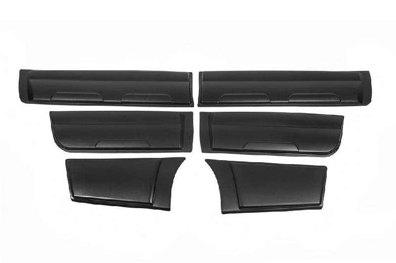 Молдинг на двері Meliset (6 шт, ABS) Toyota Hilux 2015- рр.
