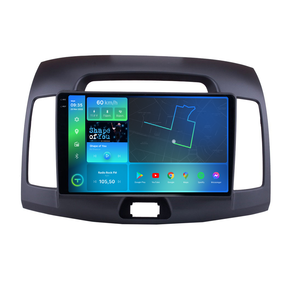 Штатна магнітола Torssen 2K Hyundai Elantra 08-12 F96128 4G Carplay DSP