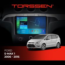Штатна магнітола Torssen 2K Torssen Ford S-max 1 (2006 - 2015) F96128 4G Carplay DSP