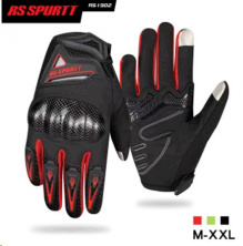Рукавички RS SPURTT (mod:06, size:M, чорно-червоні)