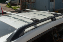 Перемички на рейлінги під ключ (2 шт) Чорний ВАЗ 2110-21115 1995-2015 рр.