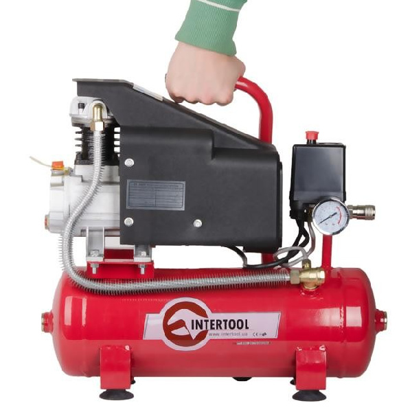 Компрессор 9л, 0.75кВт, 1.0HP, 220В, 8aтм, 160л/мин