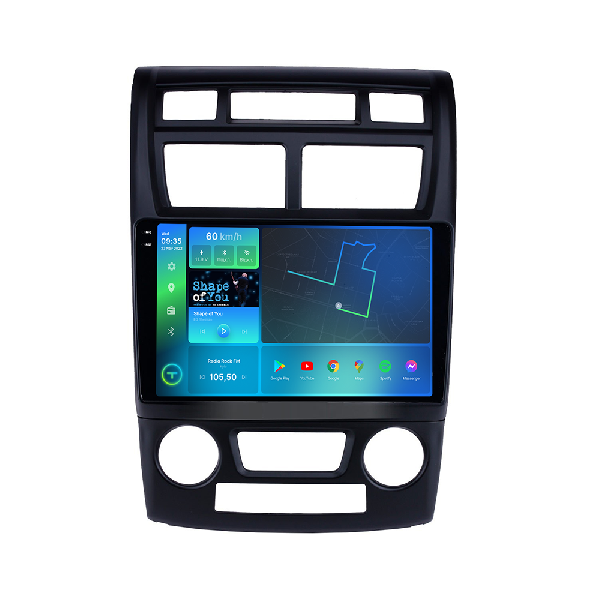 Штатна магнітола Torssen 2K DTS Kia Sportage 2 05-09 climate F9432 4G Carplay DSP