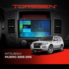 Штатна магнітола Torssen 2K Mitsubishi Pajero 2006-2015 F96128 4G Carplay DSP