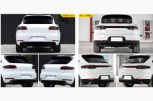 Рестайлінг задньої частини Porsche Macan 2014-2024 рр.