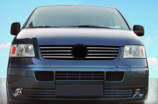 Накладки на кант решітки (8 шт, нерж) Volkswagen T5 Transporter 2003-2010 рр.