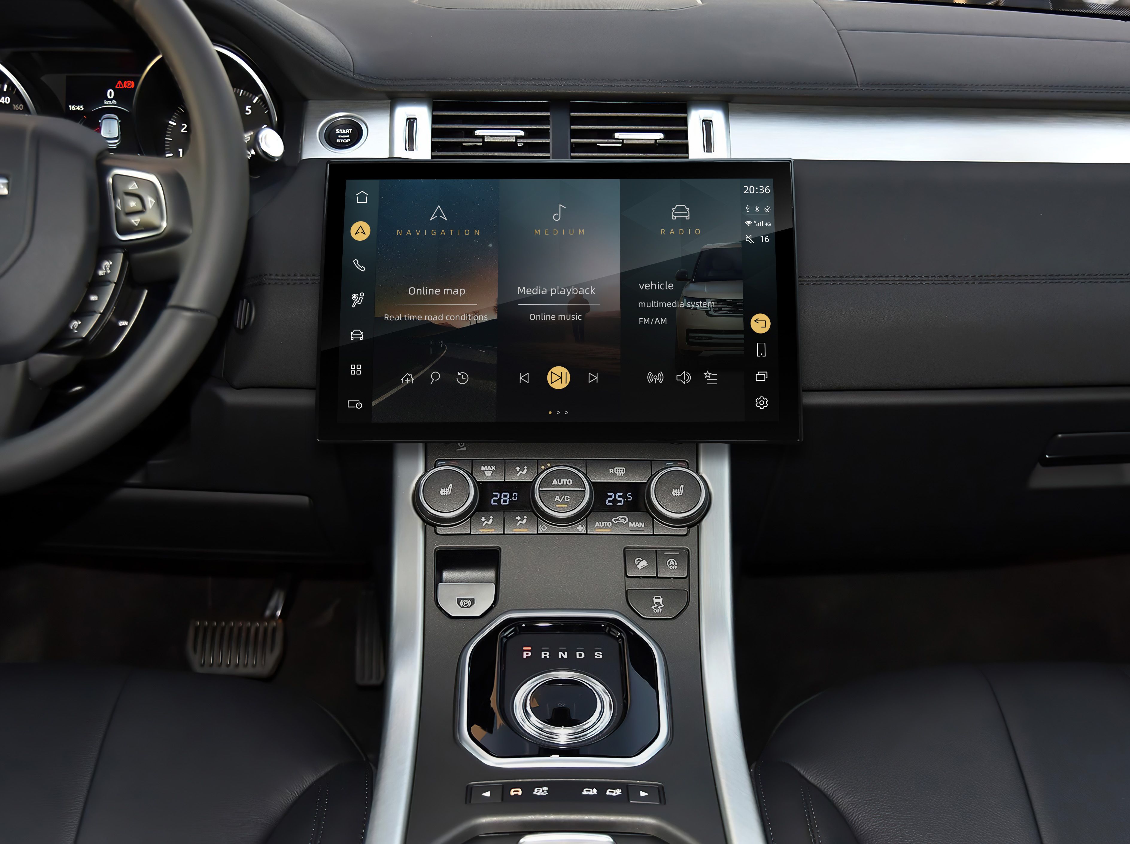 Штатна магнітола Torssen Land Rover Range Rover Vogue/Sport/Evoque Bosch SK1338+360