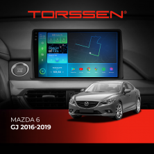 Штатна магнітола Torssen 2K Mazda 6 GJ 16-19 F9432 4G Carplay DSP