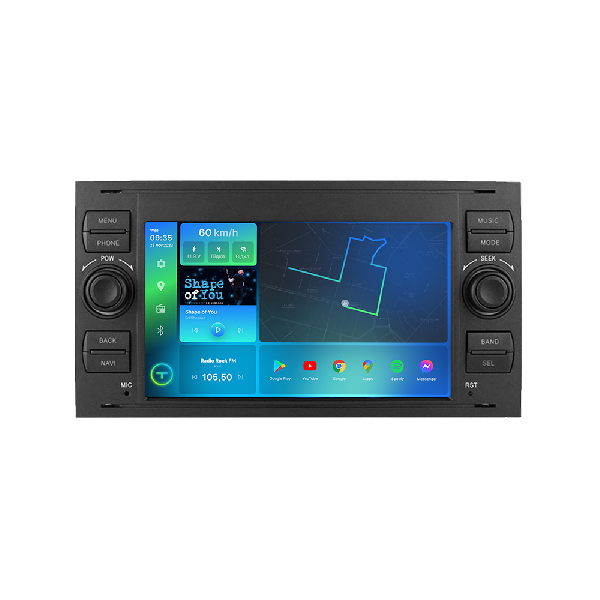 Штатна магнітола Torssen F7432-1 Ford Focus/Mondeo/S-Max/Fiesta/Fusion 4/32 Carplay 2007-2011black