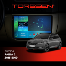 Штатна магнітола Torssen 2K Skoda Fabia 2 2015-2019 F9232 4G Carplay DSP