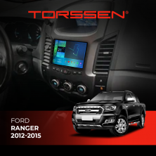 Штатна магнітола Torssen 2K Ford Ranger 12-15 FL9 4+64Gb 4G Carplay DSP