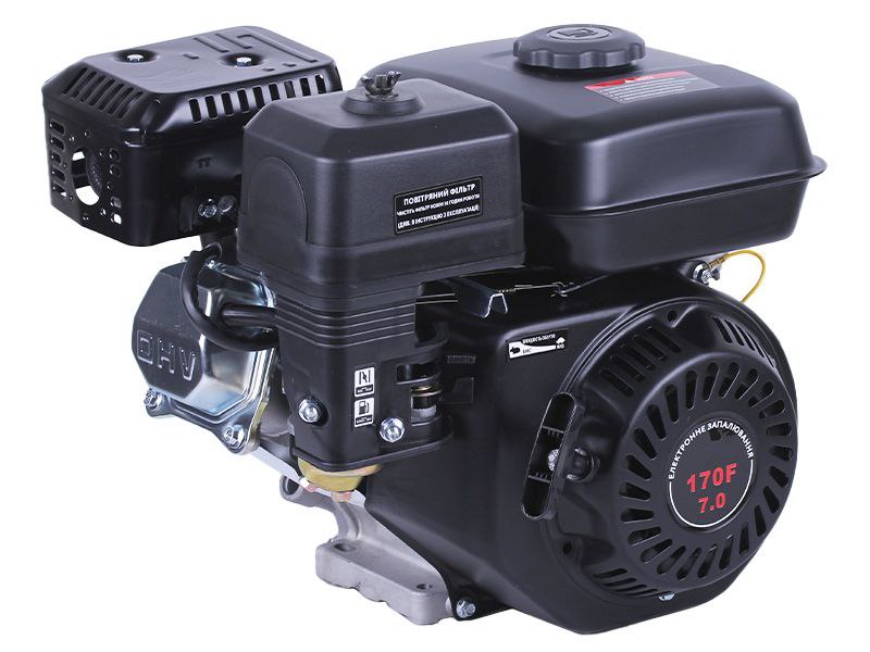 Двигун м/б 170F (7Hp) (вал Ø 16мм, під різьблення) AMG-2