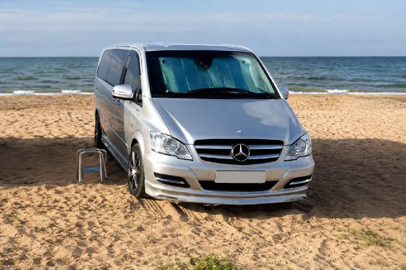 Накладка на бампер BRB V1 (під фарбування) 2010-2015 рік Mercedes Vito W639 2004-2014 рр.