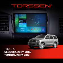 Штатна магнітола Torssen Toyota Sequoia 2007-2017/Tundra 2007-2012 F10432 4G Carplay DSP