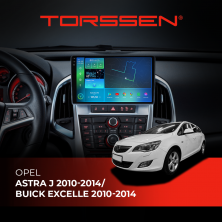 Штатна магнітола Torssen 2K Opel Astra J 10-14/Buick Excelle 10-14 FL9 4+64Gb 4G Carplay DSP