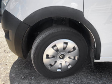 Накладки на арки (2011-2019, 4 шт, чорні, ABS) Renault Master 2011-2023 рр.