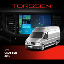 Штатна магнітола Torssen VW Crafter 2018-F10464 4G