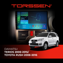Штатная магнитола Torssen Daihatsu Terios 06-15/Toyota Rush 06-16 F96128 4G Carplay DSP
