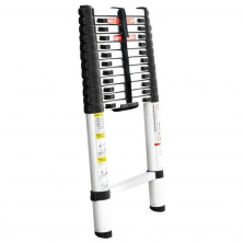 Лестница из алюминия, телескопическая 12 сход., 3,78м